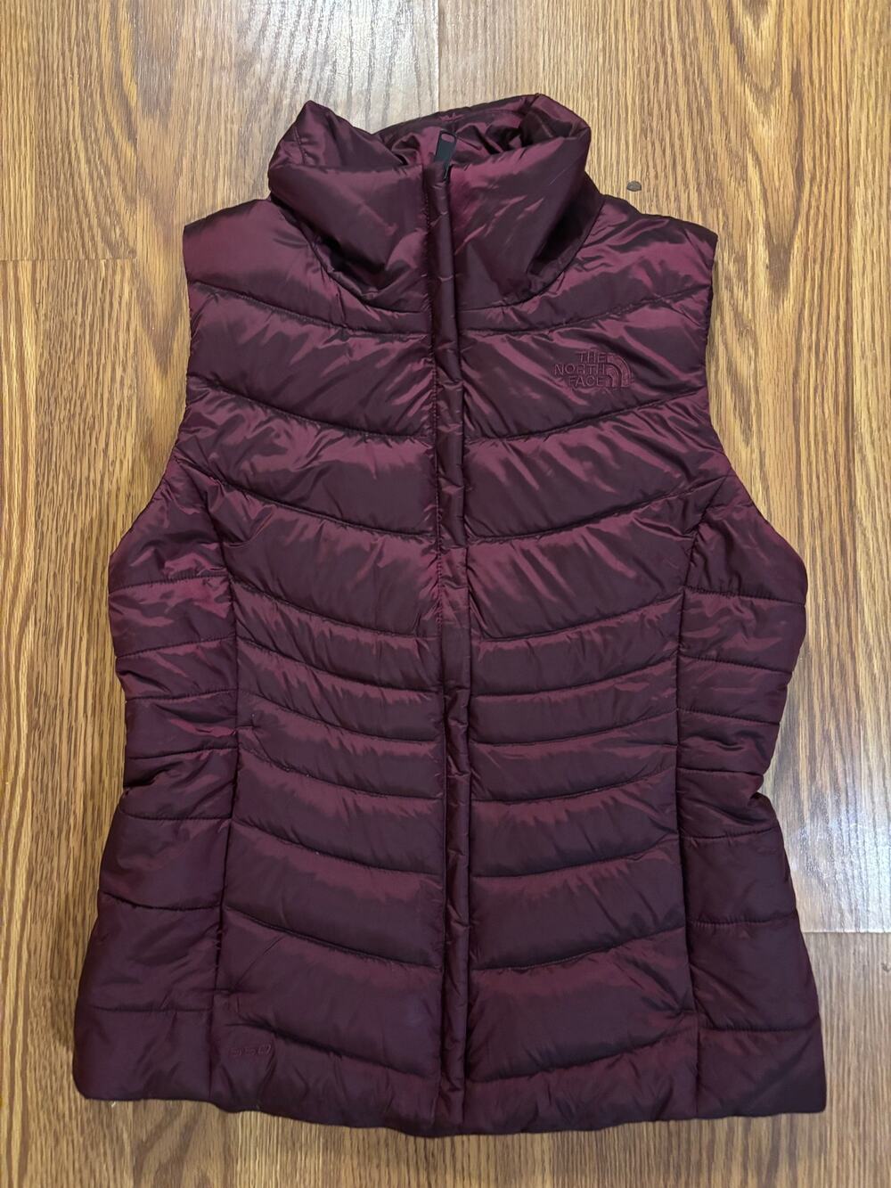 NWOT The North Face Purple Down Fall/ Winter Outerwear Zippered Puffer Vest